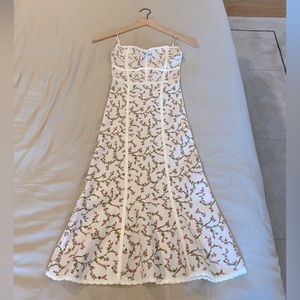 New with tags BCBG Lynn Strapless Dress, Size XS, floral print
